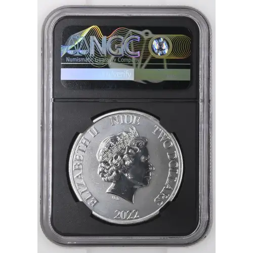 2022 - 1oz Darth Vader Silver Coin - Niue $2 - NGC MS69 (S14-B12)